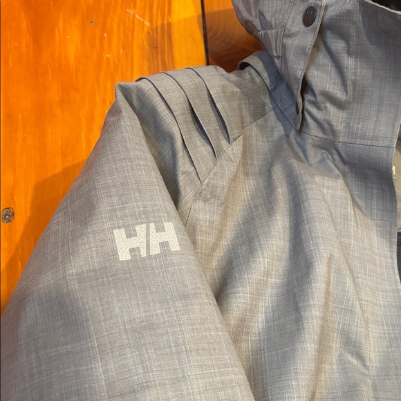 HELLY HANSEN Women's M Charcoal Gray HellyTech Performance h2 Flow Ski Jacket - Picture 5 of 14